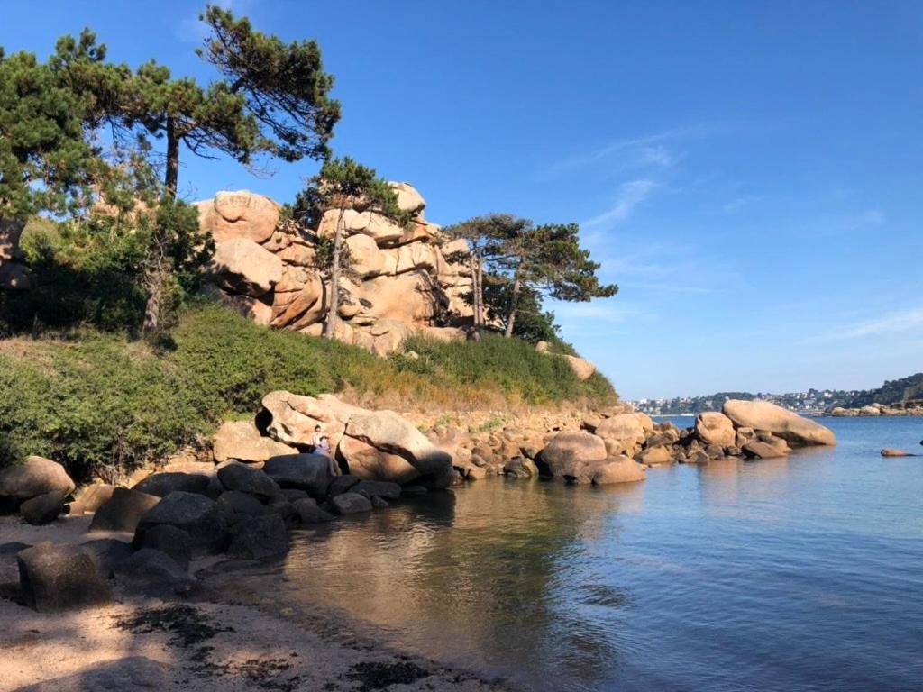 Les Ecolodges Sous Le Phare Louannec Exterior foto